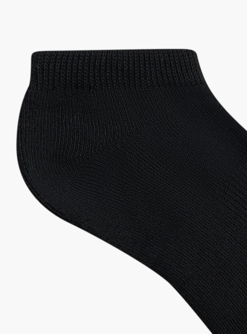 جوارب رياضية طول الكاحل بطبعات شعار من سكيتشرز - طقم 3 أزواج-girls-accessories-socks-image-3