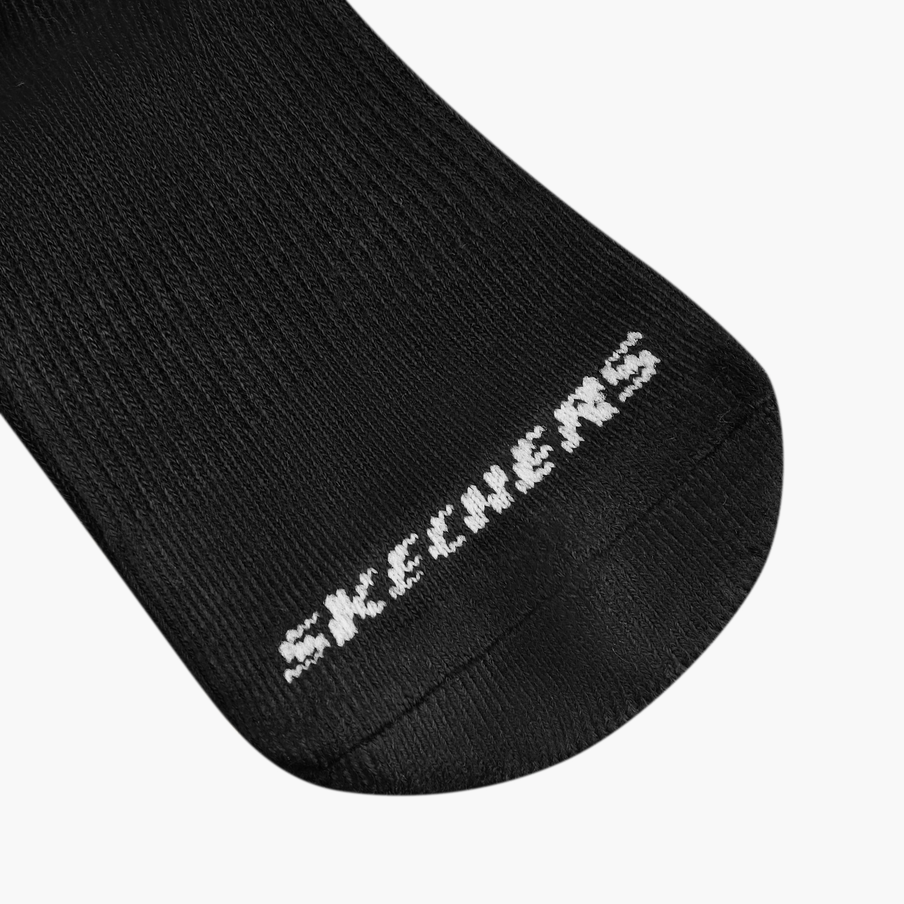 جوارب رياضية طول الكاحل بطبعات شعار من سكيتشرز - طقم 3 أزواج-girls-accessories-socks-image-5