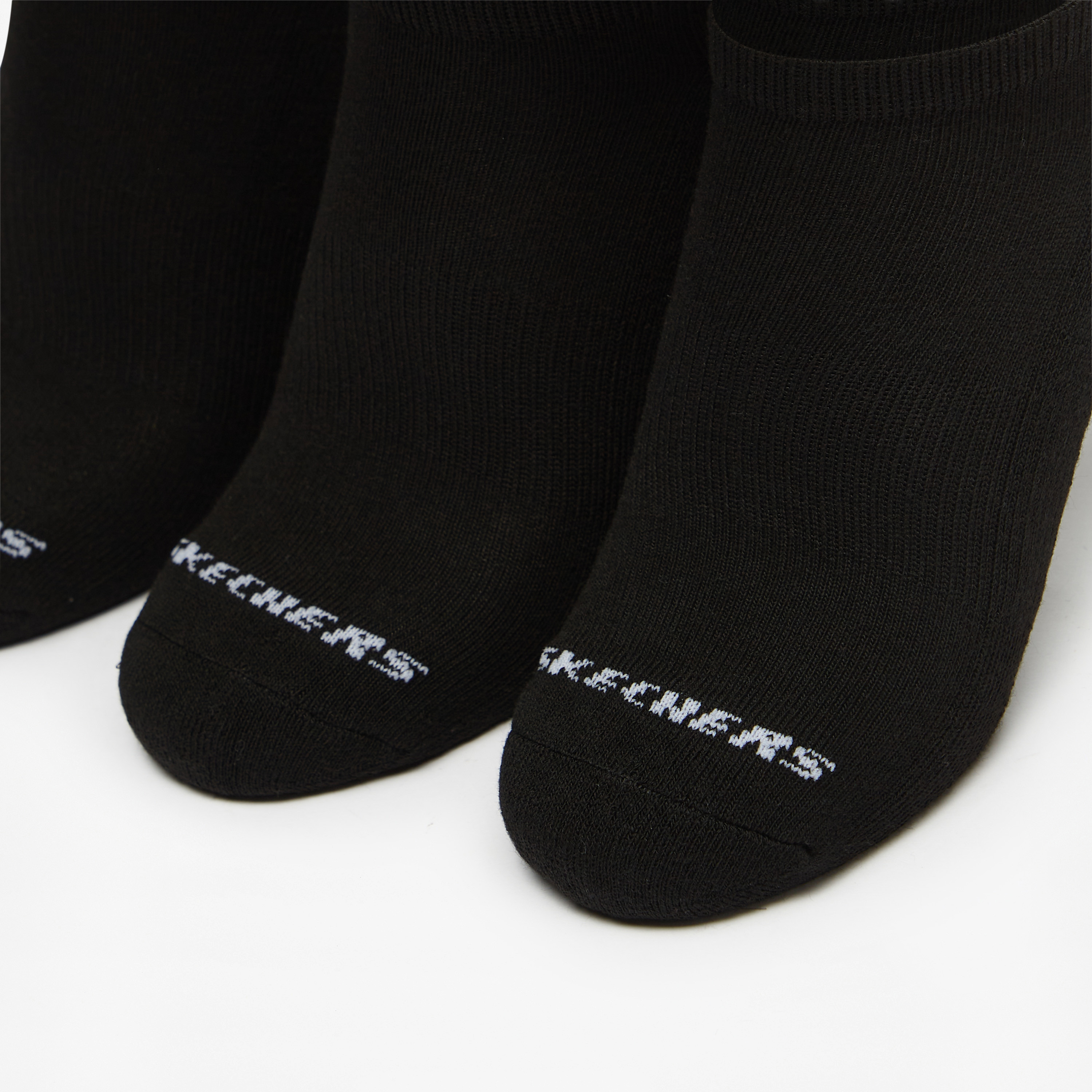 Skechers 3-Piece Logo Print Ankle Length Socks Set - S113012C-001-women-socksandstockings-image-2