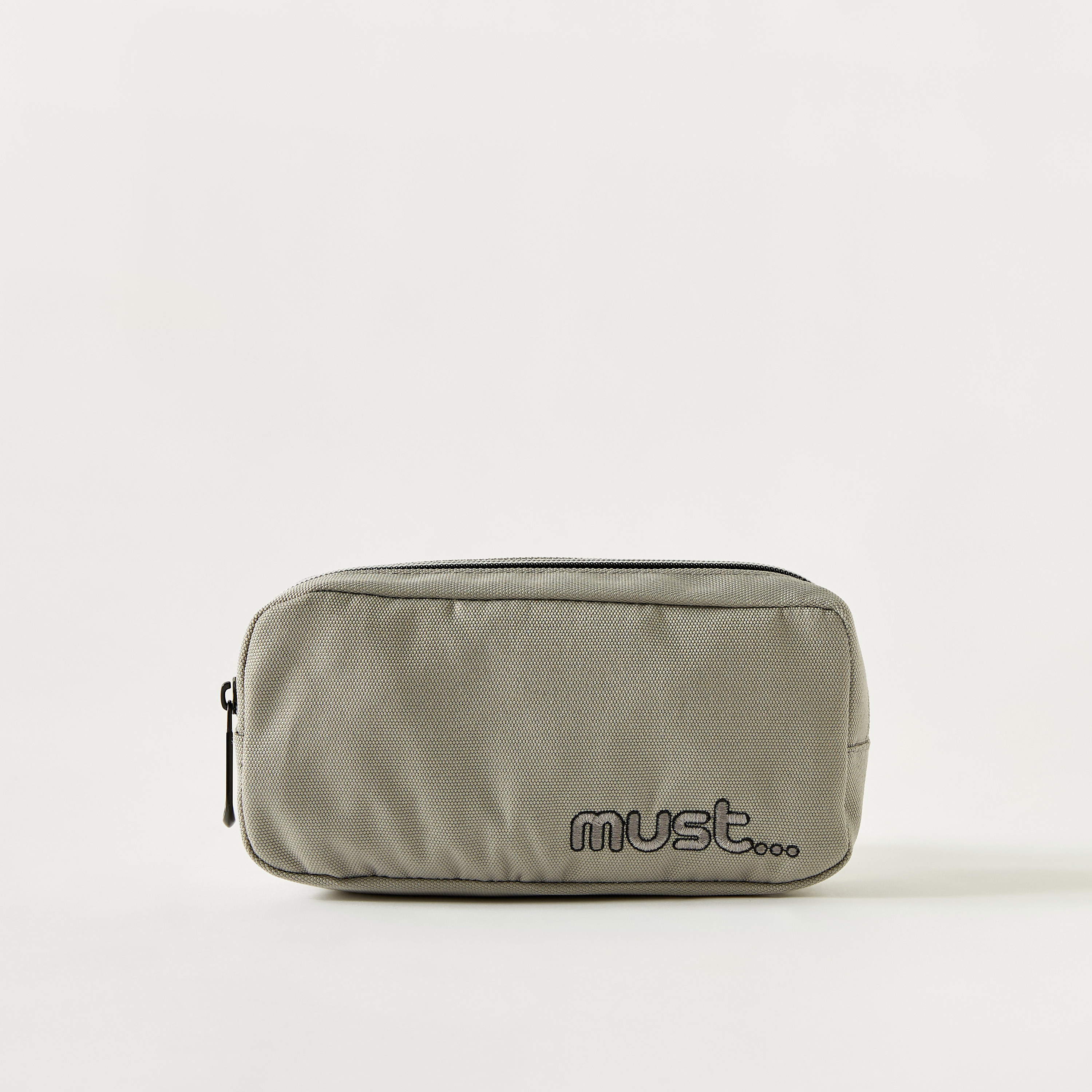 Must Logo Embroidered Pencil Pouch - 2-Year Warranty-school-stationery-pencilcases-image-1