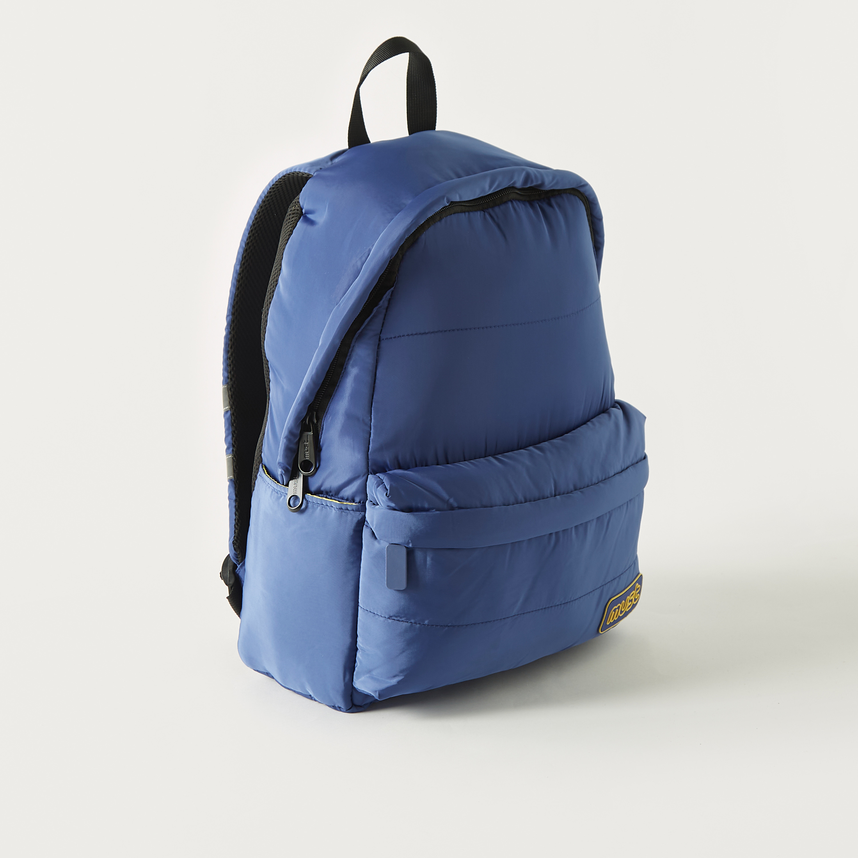 Must Logo Print Backpack - 32x17x42 cms-school-bagsandbackpacks-backpacks-image-2