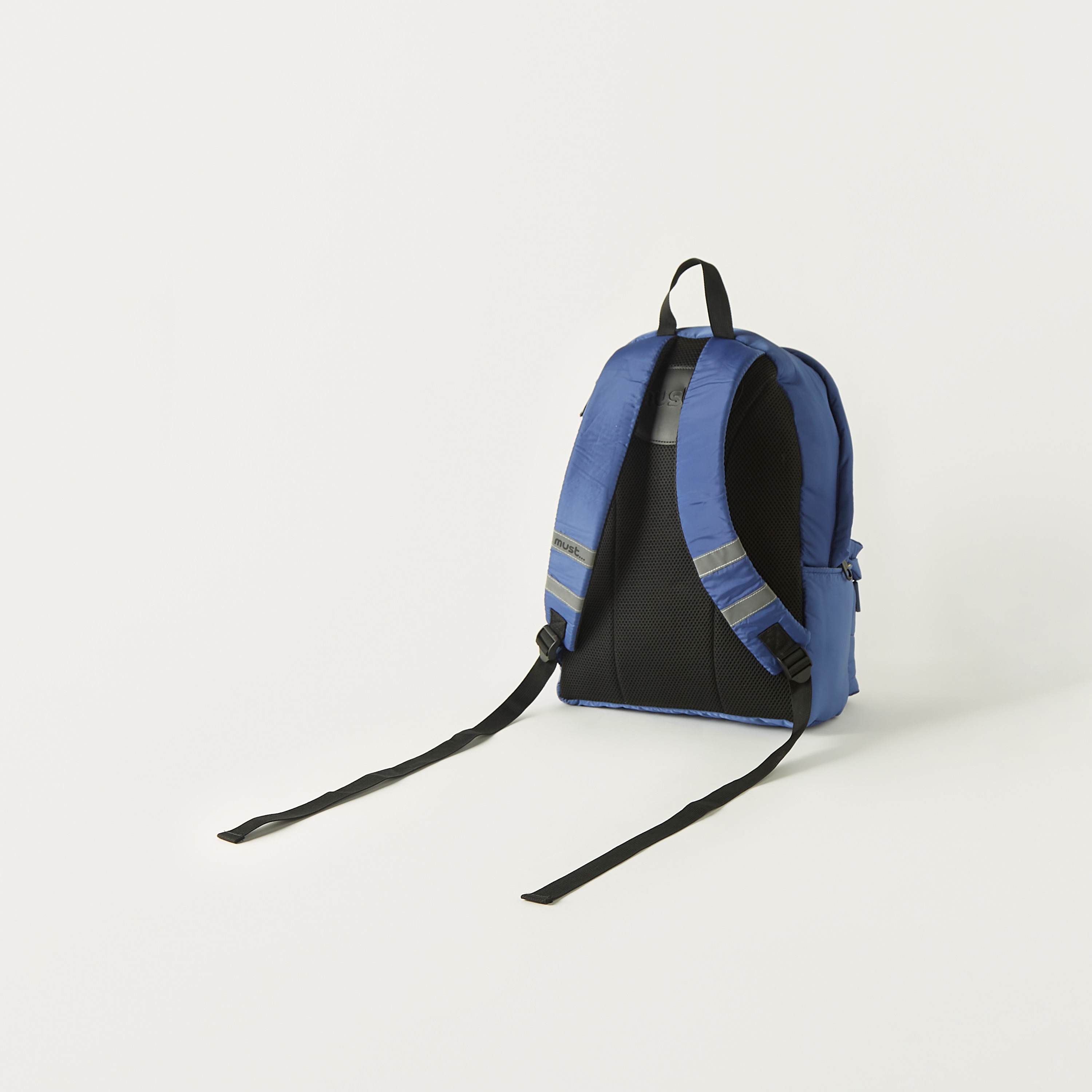 Must Logo Print Backpack - 32x17x42 cms-school-bagsandbackpacks-backpacks-image-5