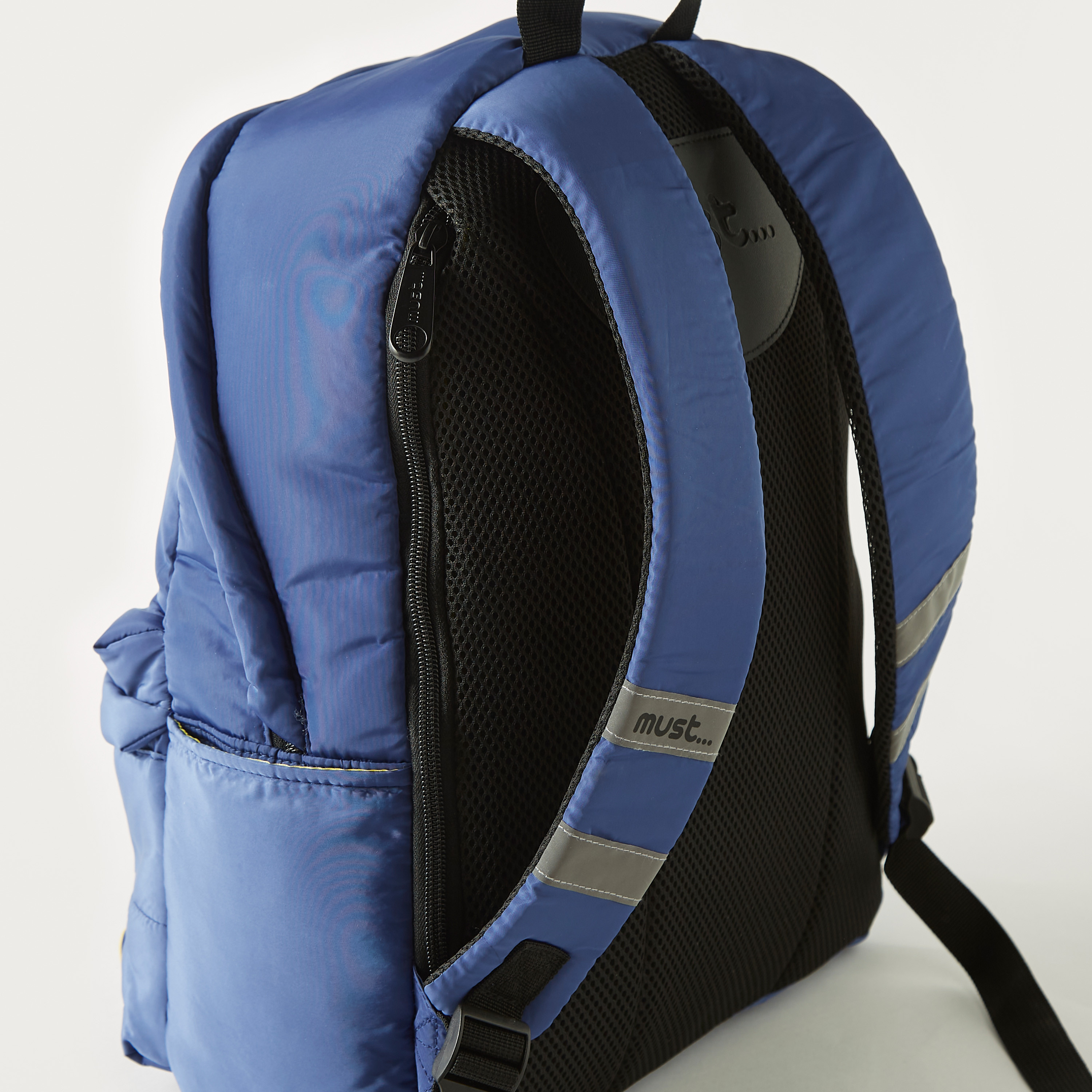 Must Logo Print Backpack - 32x17x42 cms-school-bagsandbackpacks-backpacks-image-6