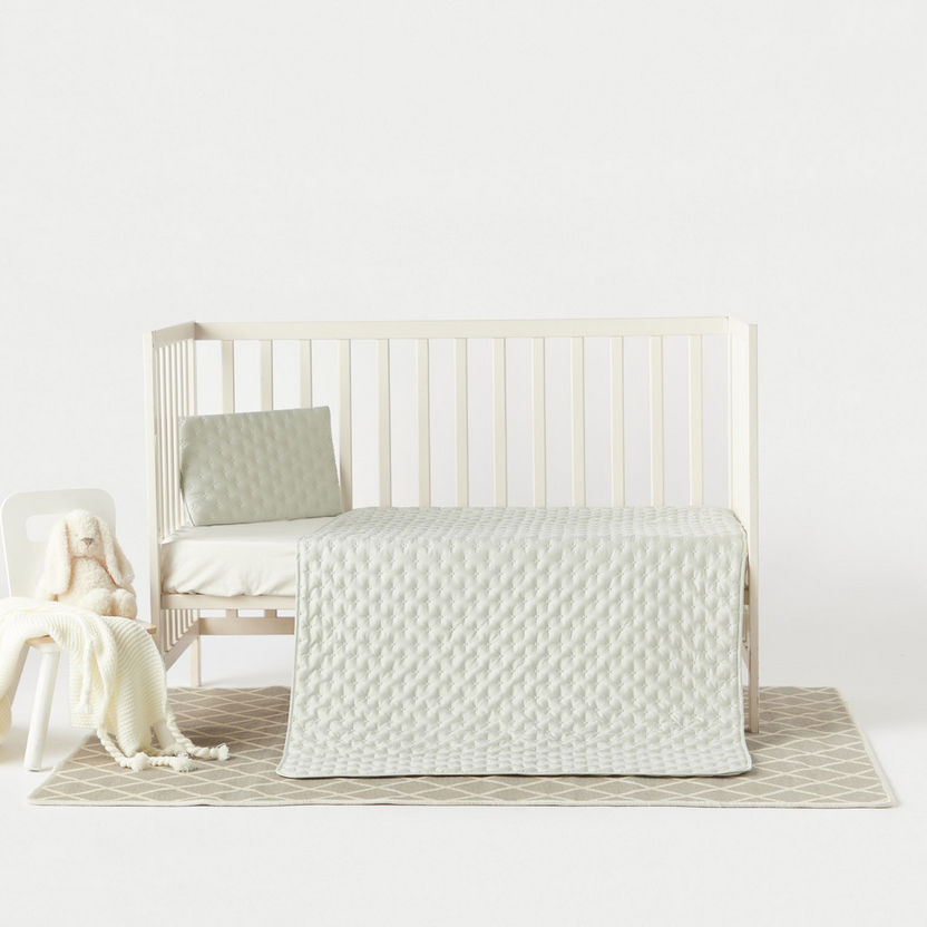Cambrass Textured Comforter with Pillow-Baby Bedding-image-0