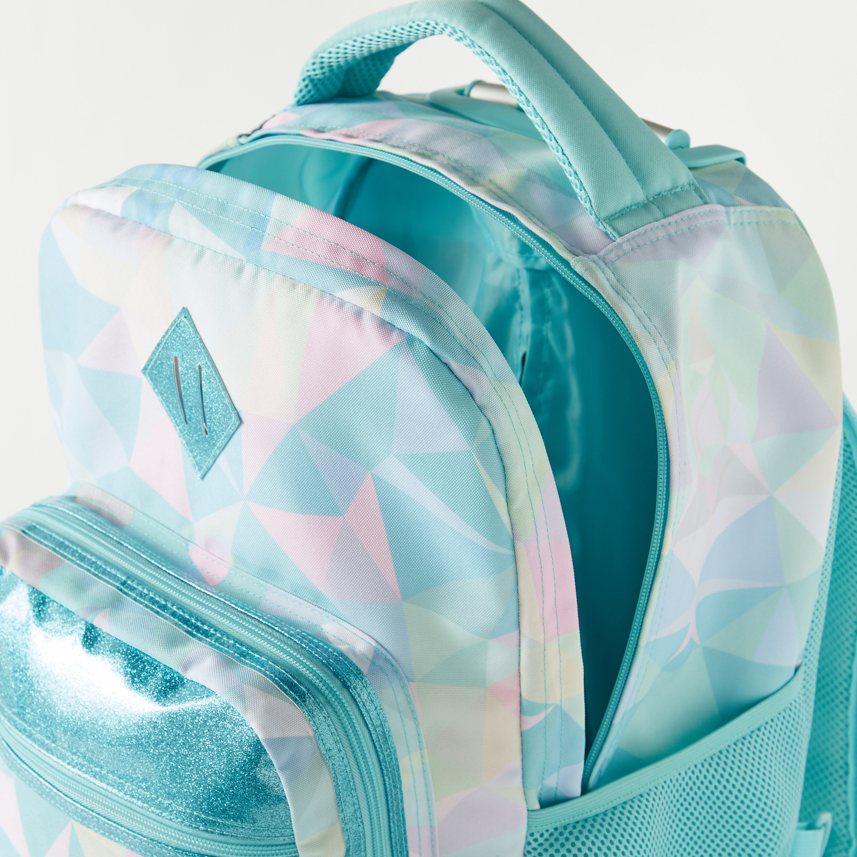 شنطة ظهر ترولي بعجلات وطبعات هندسية من سينسازيوني - 32x22x47 سم - ضمان 3 سنوات-school-bagsandbackpacks-trolleybags-image-6