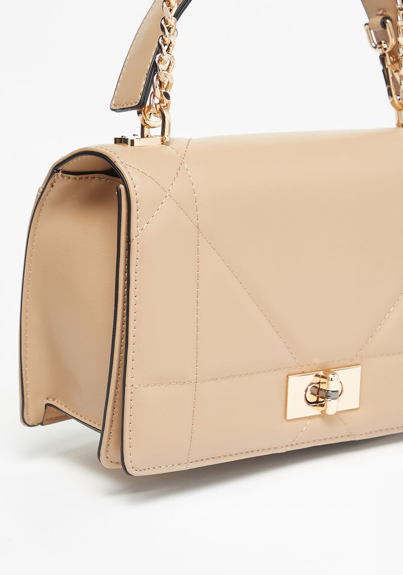 Celeste Quilted Satchel Bag-Women%27s Handbags-image-2