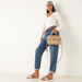 Celeste All-Over Logo Print Bowler Bag with Double Handles-Women%27s Handbags-thumbnailMobile-4
