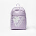 Kappa Logo Print Backpack with Zip Closure and Adjustable Straps-Women%27s Backpacks-thumbnail-0