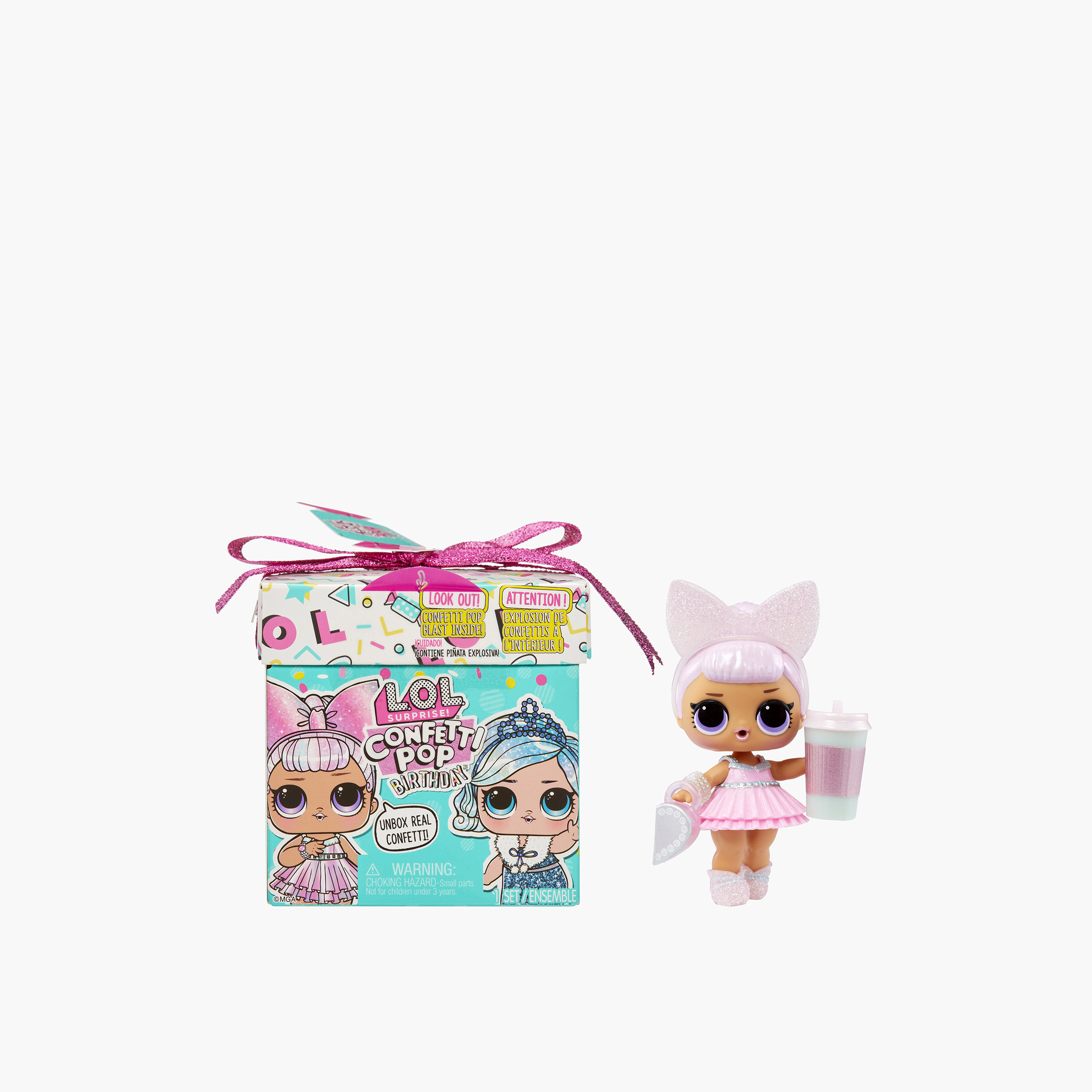 صندوق كونفيتي بوب بيرثداي من إل أو إل سوربرايز-toys-dollsandplaysets-dollplaysets-image-1