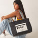 Lee Cooper Logo Print Tote Bag-Women%27s Handbags-thumbnail-0