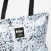 Lee Cooper Floral Print Shopper Bag with Detachable Strap-Women%27s Handbags-thumbnailMobile-2