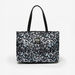 Lee Cooper All-Over Floral Print Tote Bag with Double Handle and Zip Closure-Women%27s Handbags-thumbnail-0