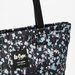 Lee Cooper All-Over Floral Print Tote Bag with Double Handle and Zip Closure-Women%27s Handbags-thumbnailMobile-1