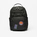 Lee Cooper Applique Detail Backpack with Adjustable Straps-Women%27s Backpacks-thumbnailMobile-0