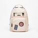Lee Cooper Applique Detail Backpack with Adjustable Straps-Women%27s Backpacks-thumbnailMobile-0