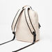 Lee Cooper Applique Detail Backpack with Adjustable Straps-Women%27s Backpacks-thumbnailMobile-1