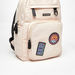 Lee Cooper Applique Detail Backpack with Adjustable Straps-Women%27s Backpacks-thumbnailMobile-2