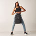 Lee Cooper Quilted Backpack with Adjustable Shoulder Straps-Women%27s Backpacks-thumbnail-5