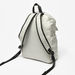 Lee Cooper Quilted Backpack with Adjustable Shoulder Straps-Women%27s Backpacks-thumbnailMobile-1