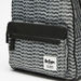Lee Cooper Monogram Print Backpack with Adjustable Shoulder Straps-Women%27s Backpacks-thumbnail-2