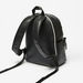 Lee Cooper Striped Backpack with Adjustable Straps-Women%27s Backpacks-thumbnail-1