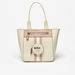 Lee Cooper Colourblock Tote Bag with Zipper Closure-Women%27s Handbags-thumbnail-1