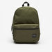 Lee Cooper Textured Backpack with Adjustable Shoulder Straps and Zip Closure-Men%27s Backpacks-thumbnail-0