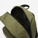 Lee Cooper Textured Backpack with Adjustable Shoulder Straps and Zip Closure-Men%27s Backpacks-thumbnail-3
