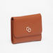 Celeste Solid Wallet with Snap Button Closure-Wallets & Clutches-thumbnail-1