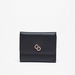 Celeste Solid Wallet with Snap Button Closure-Wallets & Clutches-thumbnailMobile-0