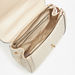 Elle Textured Jacquard Satchel Bag with Detachable Strap-Women%27s Handbags-thumbnail-4