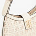 Elle Monogram Embroidered Shoulder Bag-Women%27s Handbags-thumbnail-3