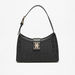 Elle Monogram Embroidered Shoulder Bag-Women%27s Handbags-thumbnailMobile-1