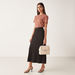 Elle Textured Satchel Bag with Metallic Handle and Detachable Strap-Women%27s Handbags-thumbnailMobile-5