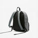 Lee Cooper Solid Backpack with Adjustable Straps and Zip Closure-Men%27s Backpacks-thumbnail-1