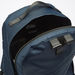 Lee Cooper Solid Backpack with Adjustable Straps and Zip Closure-Men%27s Backpacks-thumbnail-3