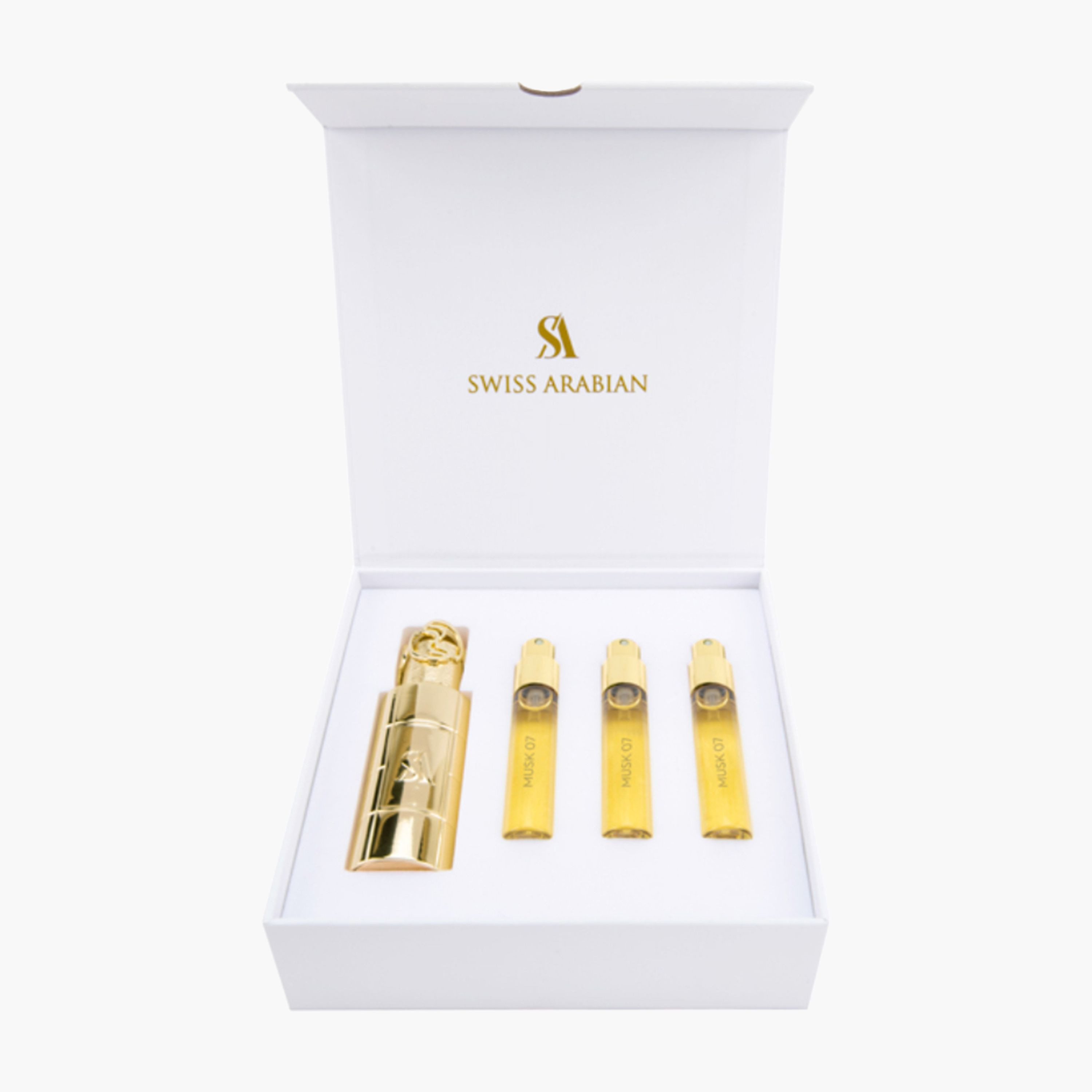 Swiss Arabian 4-Piece Musk 07 Perfume Set-beautyandpersonalcare-giftsets-image-1