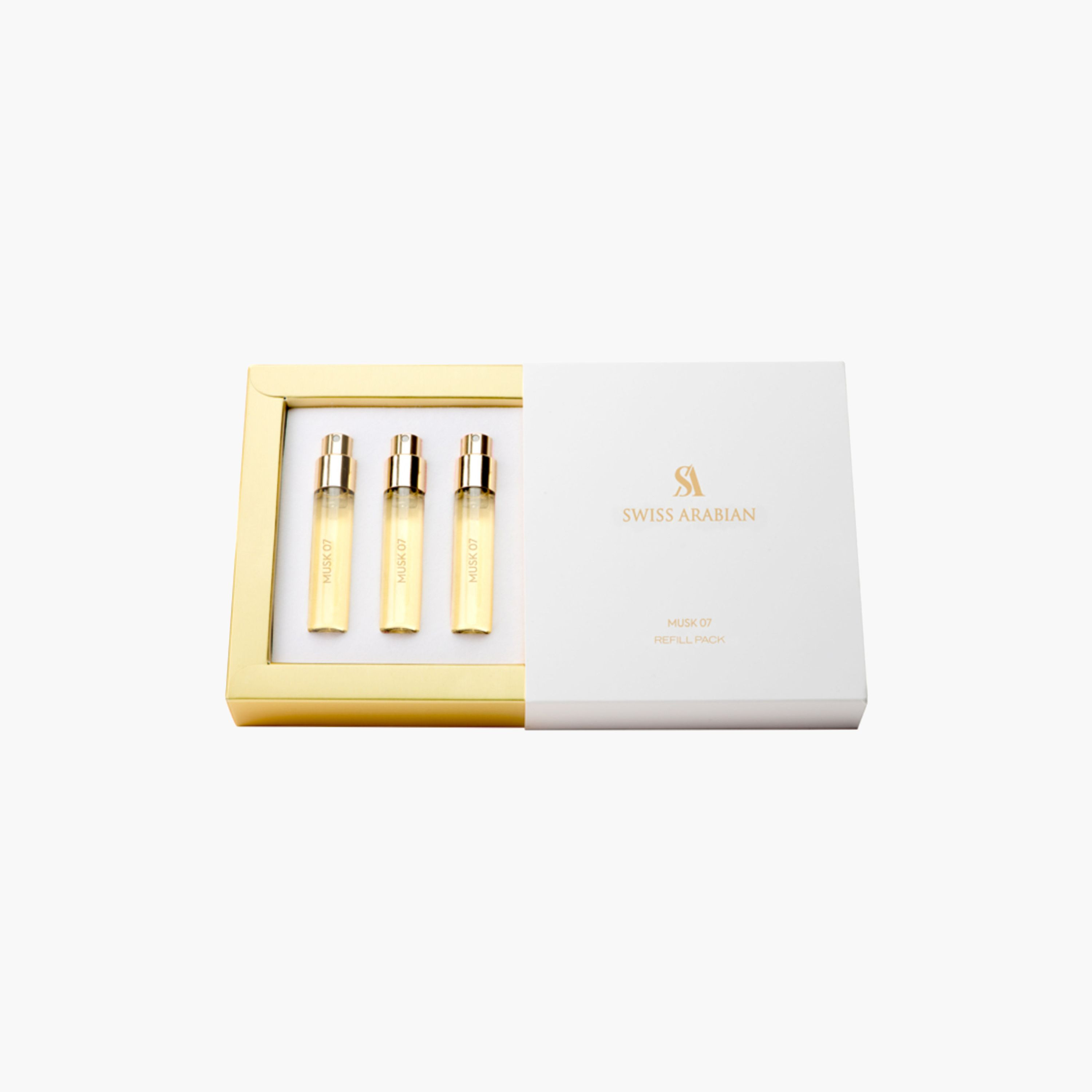 Swiss Arabian 3-Piece Musk 07 Perfume Set - 10 ml-beautyandpersonalcare-giftsets-image-1