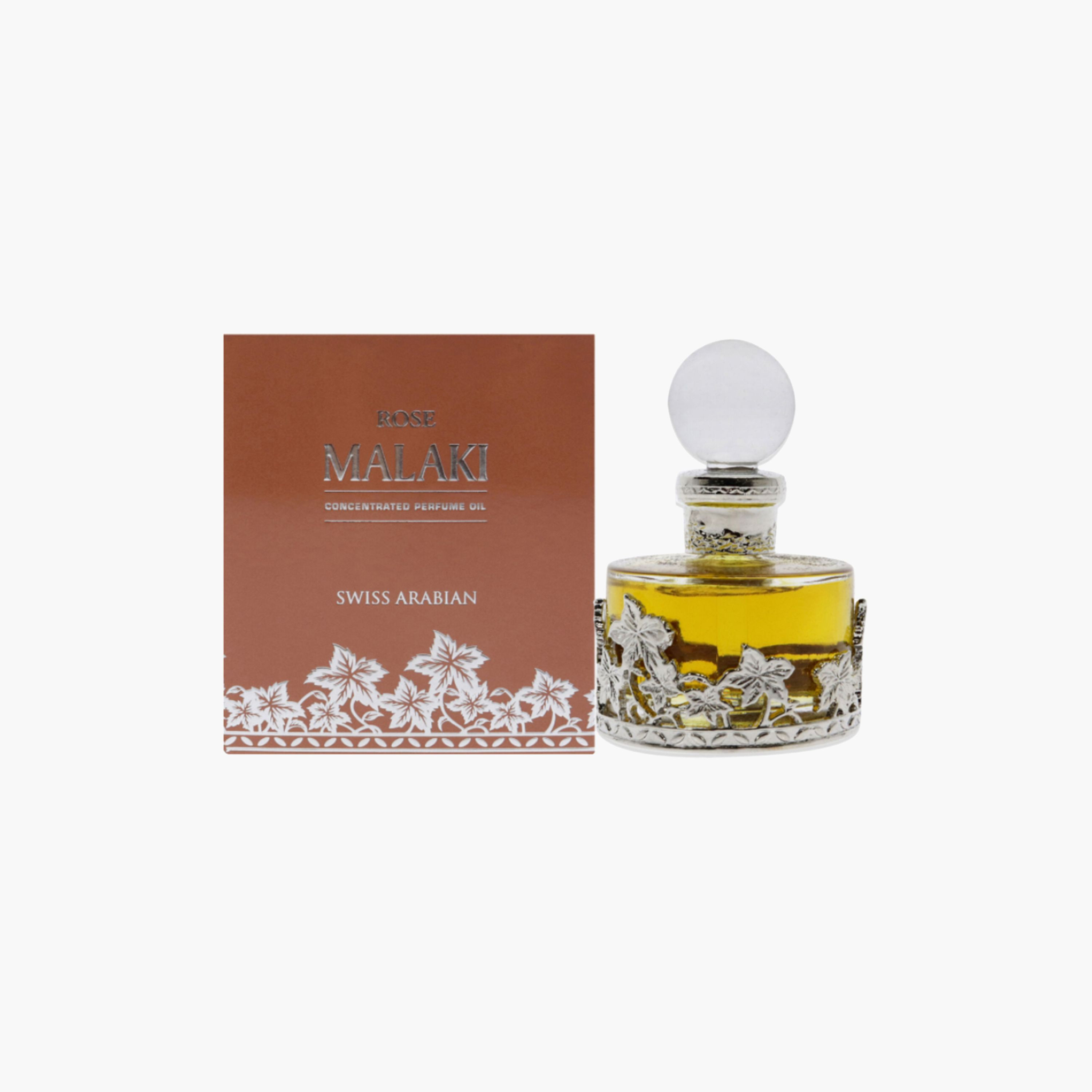 Swiss Arabian Rose Malaki Perfume Oil - 25 ml-beautyandpersonalcare-fragrance-unisex-image-1