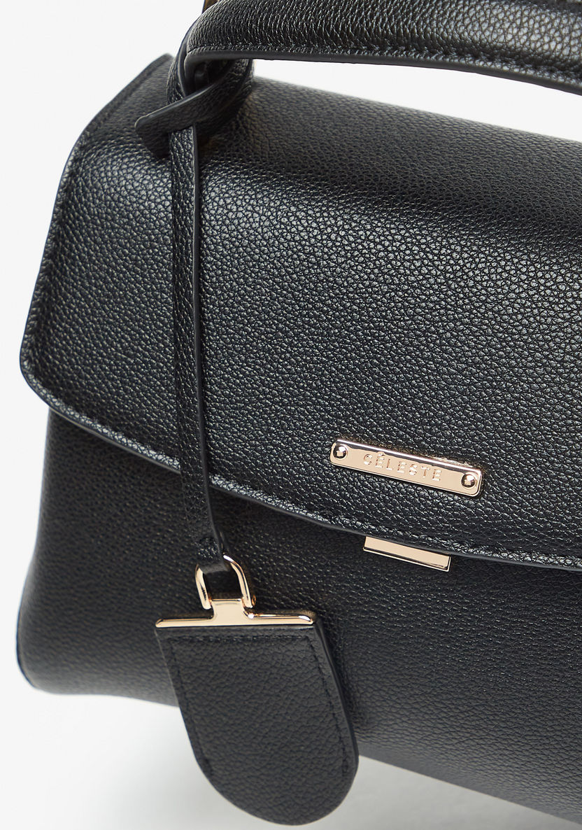 Celeste Solid Satchel Bag-Women%27s Handbags-image-2