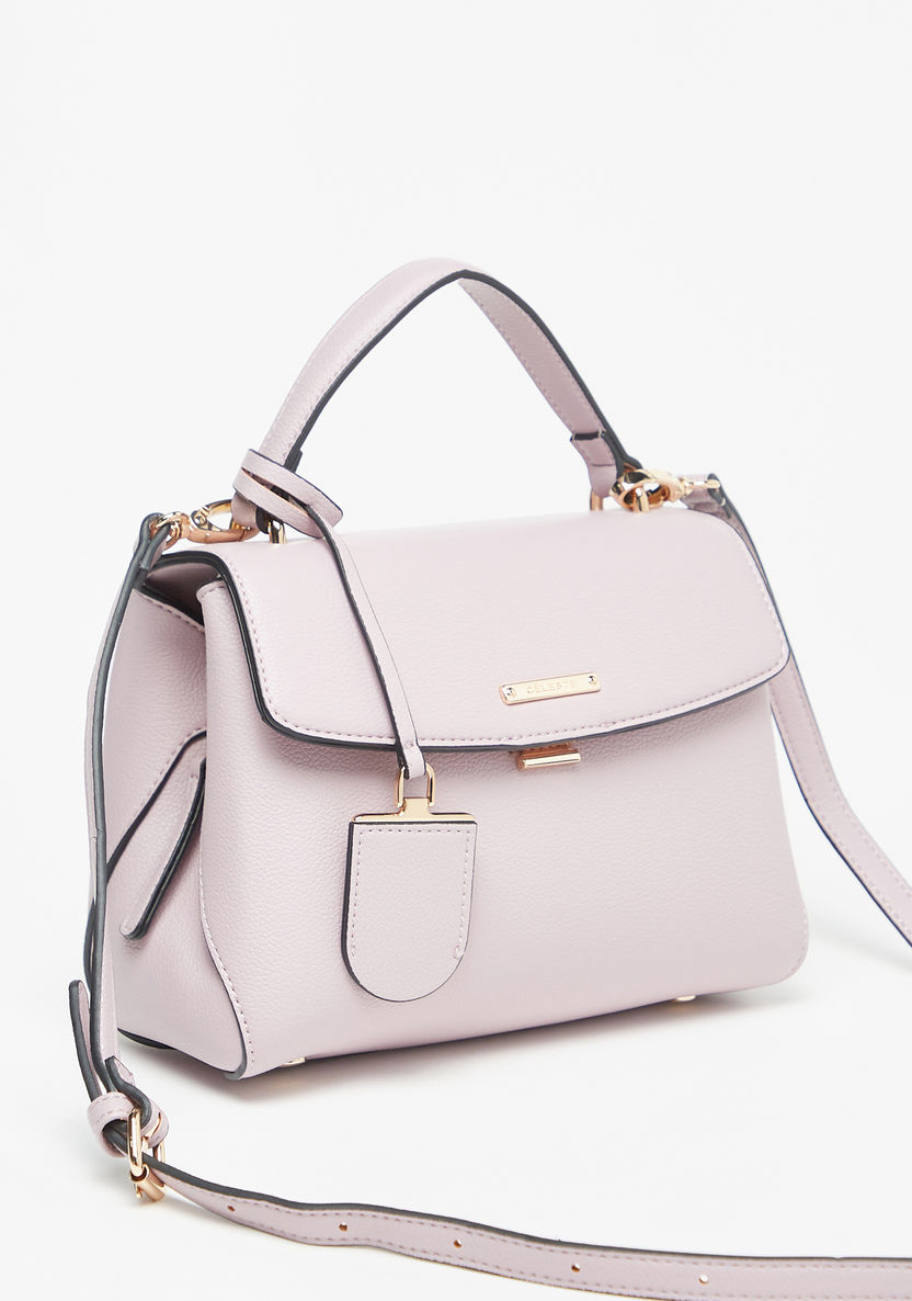 Celeste Solid Satchel Bag-Women%27s Handbags-image-1