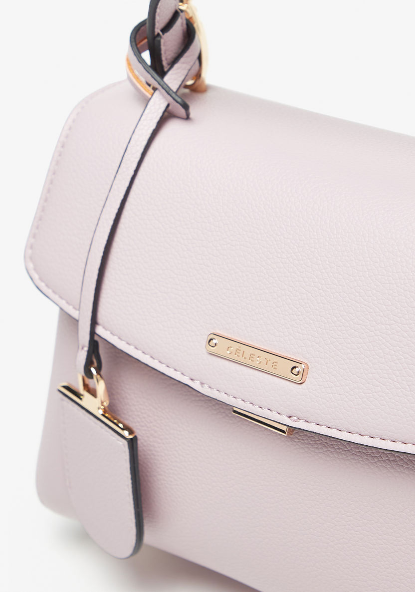 Celeste Solid Satchel Bag-Women%27s Handbags-image-2