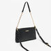 Celeste Quilted Crossbody Bag with Metallic Strap and Zip Closure-Women%27s Handbags-thumbnailMobile-1