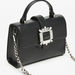 Celeste Embellished Buckle Accented Satchel Bag-Women%27s Handbags-thumbnailMobile-2