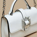 Celeste Embellished Buckle Accented Satchel Bag-Women%27s Handbags-thumbnailMobile-3