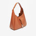 Celeste Solid Hobo Bag with Lock Accent-Women%27s Handbags-thumbnail-2