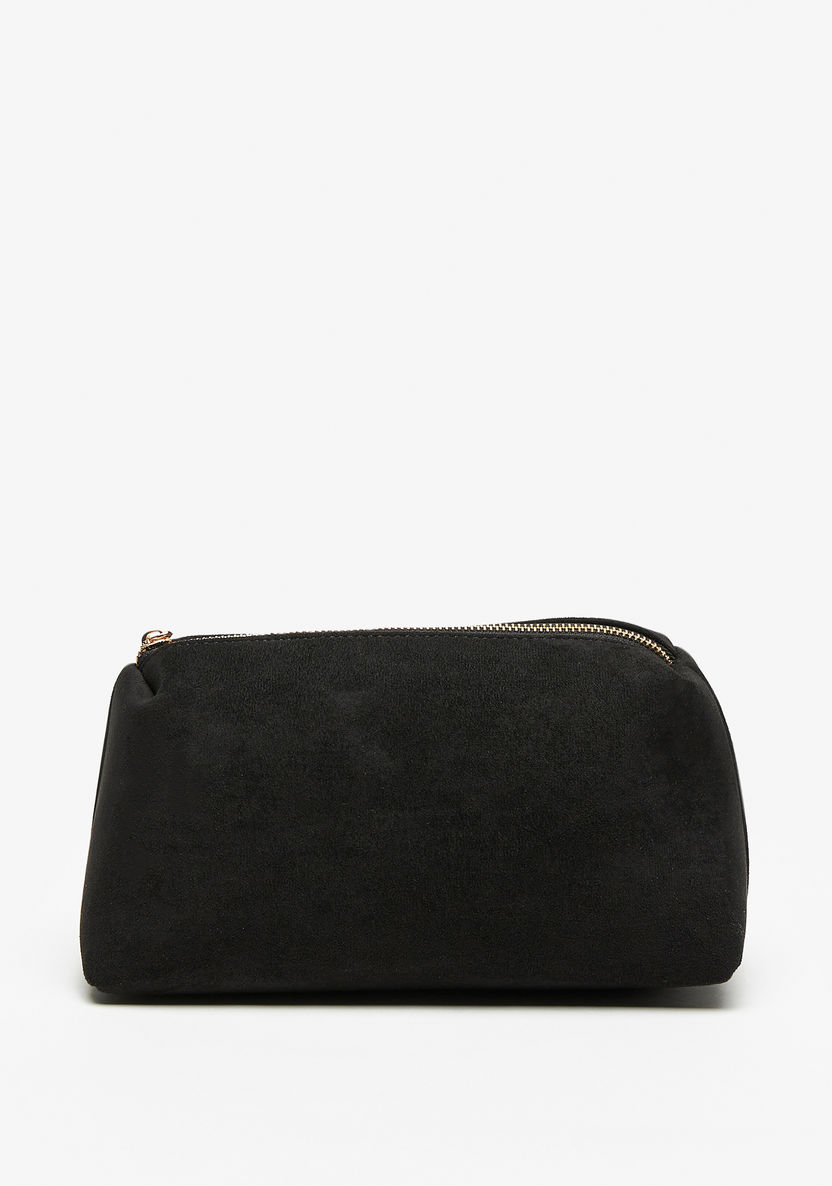 Celeste Solid Hobo Bag with Lock Accent-Women%27s Handbags-image-3