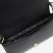 Celeste Solid Satchel Bag with Adjustable Strap and Snap Button Closure-Women%27s Handbags-thumbnailMobile-5