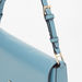 Celeste Solid Satchel Bag with Adjustable Strap and Snap Button Closure-Women%27s Handbags-thumbnailMobile-4