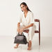 Celeste Textured Tote Bag with Double Handles-Women%27s Handbags-thumbnail-4